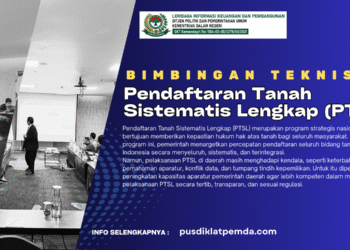 Bimbingan Teknis Pendaftaran Tanah Sistematis Lengkap (PTSL)