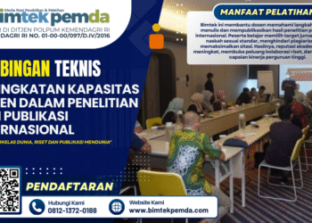 Bimtek Peningkatan Kapasitas Dosen dalam Penelitian dan Publikasi Internasional Tahun 2025