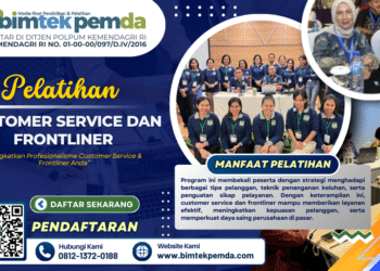 PELATIHAN CUSTOMER SERVICE DAN FRONTLINER 2025-2026