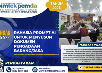 Bimtek Rahasia Prompt AI untuk Menyusun Dokumen Pengadaan Barang/Jasa