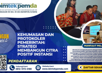 Bimtek Kehumasan dan Protokoler Pemerintah: Strategi Membangun Citra Positif Instansi