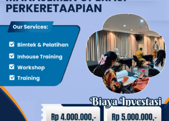 PELATIHAN MANAJEMEN OPERASI PERKERETAAPIAN