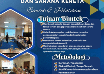 Pelatihan Pengoperasian Lokomotif dan Sarana Kereta