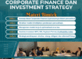TRAINING CORPORATE FINANCE DAN INVESTMENT STRATEGY