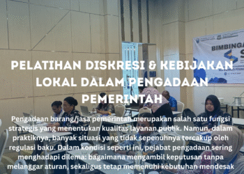 Pelatihan Diskresi & Kebijakan Lokal dalam Pengadaan Pemerintah – PSKN