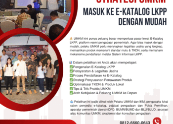 Strategi UMKM Masuk ke E-Katalog LKPP dengan Mudah