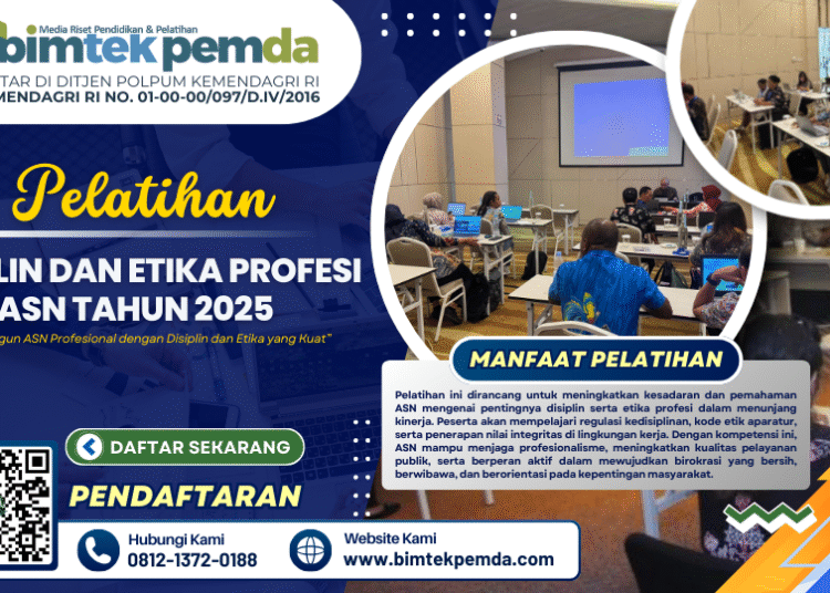 PELATIHAN DISIPLIN DAN ETIKA PROFESI ASN TAHUN 2025