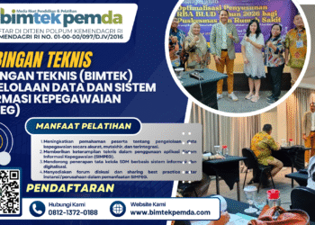 BIMBINGAN TEKNIS (BIMTEK) PENGELOLAAN DATA DAN SISTEM INFORMASI KEPEGAWAIAN (SIMPEG)