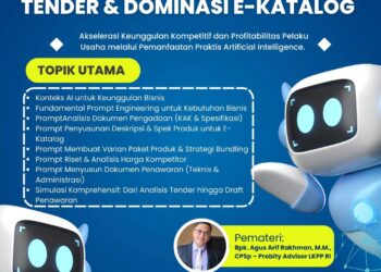 Strategi Prompt AI untuk Pelaku Usaha: Menangkan Tender & Dominasi E-Katalog