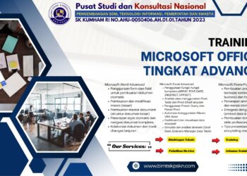 Training Microsoft Office Tingkat Advance
