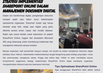 Strategi Implementasi SharePoint Online dalam Manajemen Dokumen Digital – PSKN