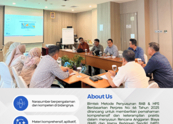 Bimtek Metode Penyusunan RAB & HPS Berdasarkan PERPRES No. 46 Tahun 2025