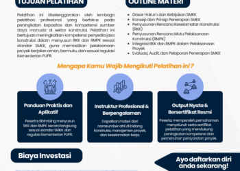 Pelatihan Lengkap Penyusunan RKK dan RMPK dalam SMKK untuk Penyedia Jasa