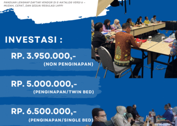 Panduan Teknis Pendaftaran Vendor pada E-Katalog Versi 6