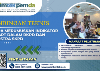 Cara Merumuskan Indikator SMART dalam RKPD dan Renstra SKPD