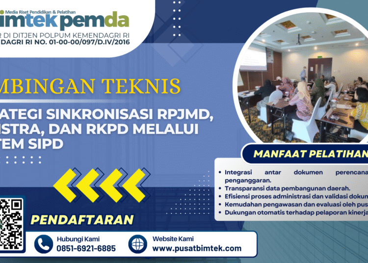 Strategi Sinkronisasi RPJMD, Renstra, dan RKPD Melalui Sistem SIPD