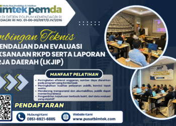 Bimtek Pengendalian dan Evaluasi Pelaksanaan RKPD serta Laporan Kinerja Daerah (LKjIP)