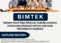 Teknik Drafting Produk Hukum Daerah: Panduan Lengkap untuk ASN dan Perangkat Daerah
