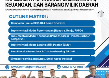 Bimtek Peningkatan Kapasitas Operator SIPD-RI: Implementasi Modul Perencanaan, Keuangan, dan Barang Milik Daerah