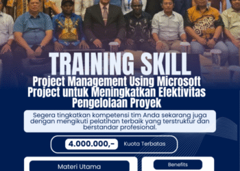 Training Skill Project Management Using Microsoft Project untuk Meningkatkan Efektivitas Pengelolaan Proyek