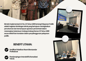 Bimtek Implementasi UU No. 25 Tahun 2009 tentang Pelayanan Publik – PSKN