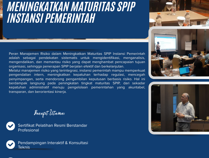 Peran Manajemen Risiko dalam Meningkatkan Maturitas SPIP Instansi Pemerintah – PSKN