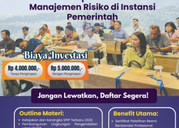 Pelatihan Aktual 2026: Implementasi SPIP dan Manajemen Risiko di Instansi Pemerintah