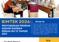 Bimtek 2026: Penyusunan Produk Hukum Daerah Sesuai UU 12 Tahun 2011