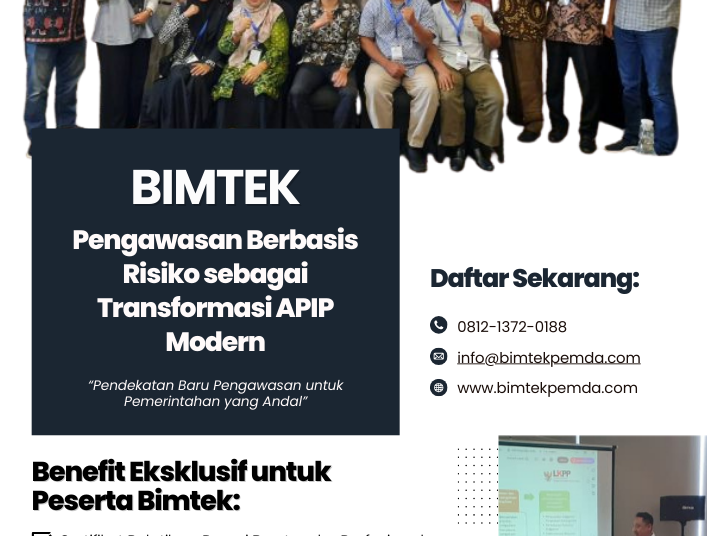 Pengawasan Berbasis Risiko sebagai Transformasi APIP Modern
