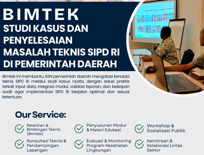 Bimtek Studi Kasus dan Penyelesaian Masalah Teknis SIPD RI di Pemerintah Daerah