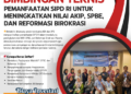 Bimtek Pemanfaatan SIPD RI untuk Meningkatkan Nilai AKIP, SPBE, dan Reformasi Birokrasi