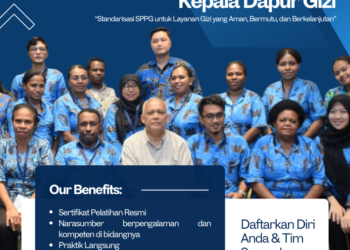Pelatihan Sertifikasi Higiene & Sanitasi untuk Pengelola SPPG dan Kepala Dapur Gizi