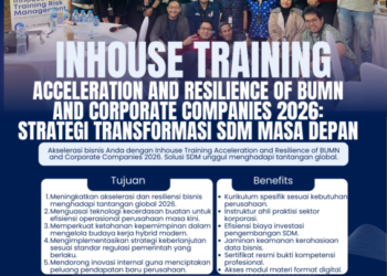 Inhouse Training Acceleration and Resilience of BUMN and Corporate Companies 2026: Strategi Transformasi SDM Masa Depan