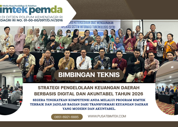Bimtek Strategi Pengelolaan Keuangan Daerah Berbasis Digital dan Akuntabel Tahun 2026
