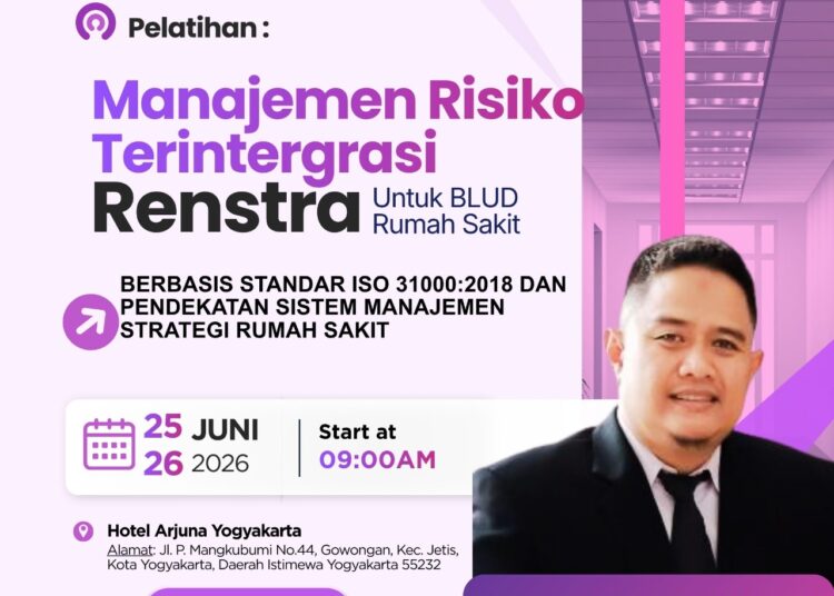 Pelatihan Manajemen Risiko Terintergrasi Renstra Untuk BLUD Rumah Sakit